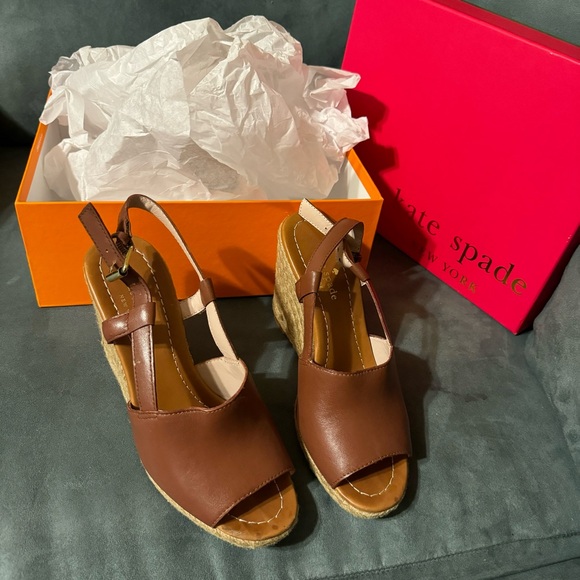 Kate Spade Brown wedge - Picture 3 of 6